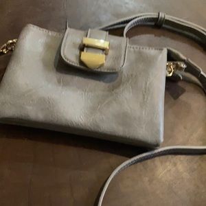 Vegan Leather Crossbody / Wristlet